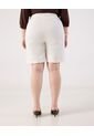 Bermuda  Para Mujer Regular Corto Color Blanco Marca Patprimo #14100136 de Patprimo