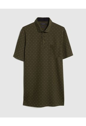 Polo Para Hombre Cuello Maquina Con Bolsillo Color Verde  Marca Patprimo #44112591