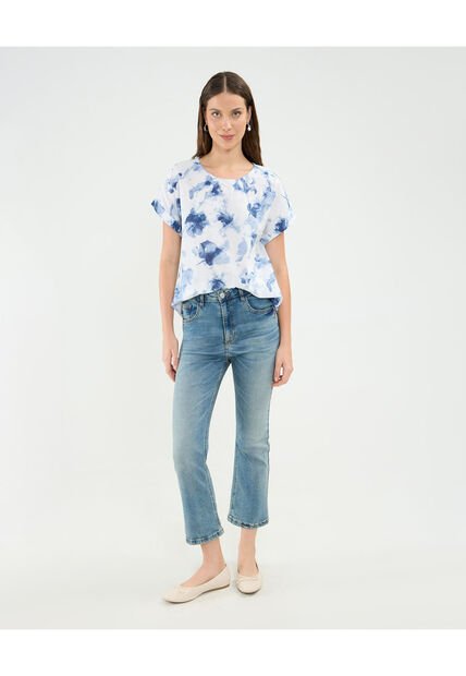 Jean Para Mujer Flare Color Azul Marca Patprimo #30160447