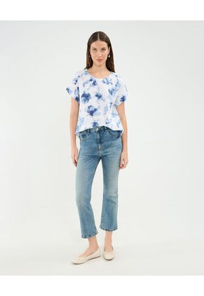 Jean Para Mujer Flare Color Azul Marca Patprimo #30160447