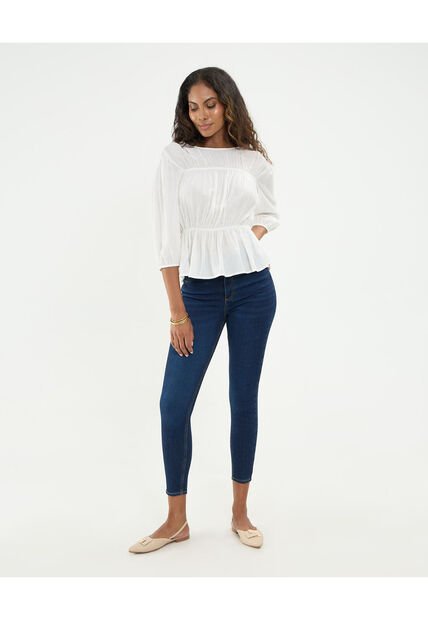 Jean Para Mujer Curvy Color Azul Marca Patprimo #30160454