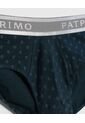 Boxer Slip Con Elástico Contramarcado X1 Para Hombre Verde Patprimo de Patprimo