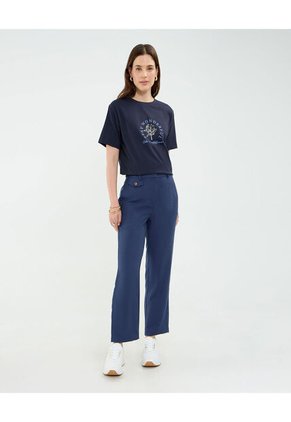 Pantalón Para Mujer Clasico Color Azul Marca Patprimo #30071901