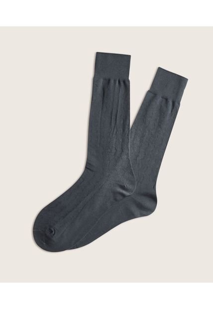 Medias Para Hombre Media Caña Color Gris  Marca Patprimo #44980141