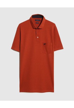 Polo Para Hombre Cuello Maquina Con Bolsillo Color Naranja Marca Patprimo #44112591