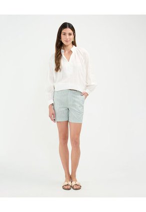 Bermuda Para Mujer  Color Verde Marca Patprimo #30100372