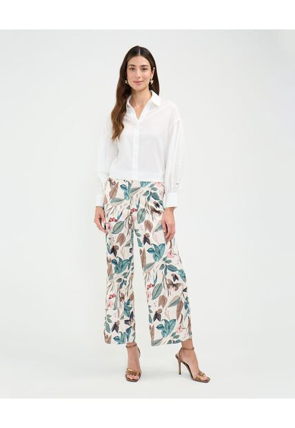 Pantalón Para Mujer Clasico Color Crudo Marca Patprimo #30071950