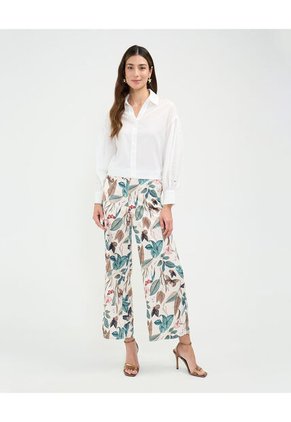 Pantalón Para Mujer Clasico Color Crudo Marca Patprimo #30071950