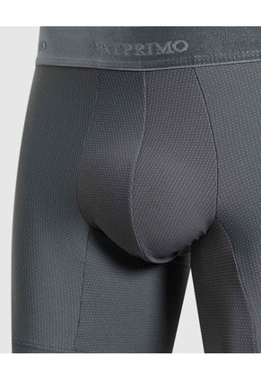 Bóxer Medio Con Micropuntos  X1 Para Hombre Gris Patprimo