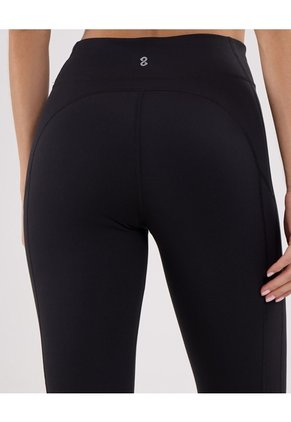 Leggins Largo Con Cortes  Para Mujer Negro Patprimo