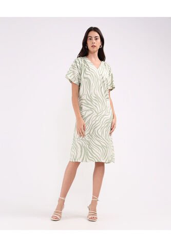 Vestido Para Mujer Manga Corta Color Blanco Marca Patprimo #30170976 Patprimo