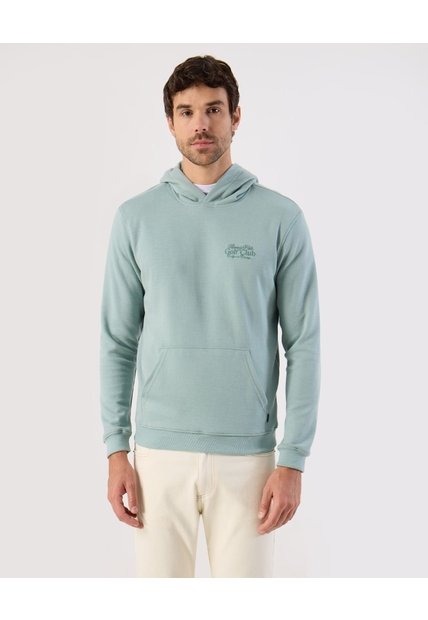 Buzo Hoodie Bordado   Para Hombre Verde Patprimo