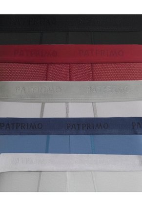 Pack X5 Bóxer Ajustado Con Elástico  X5 Para Hombre Surtido Patprimo