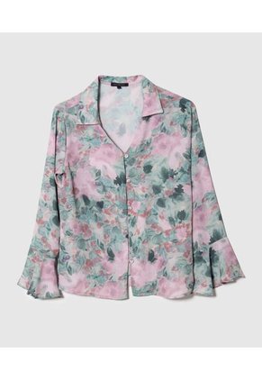 Camisa Para Mujer Manga Larga Color Rosado Marca Patprimo #30010567