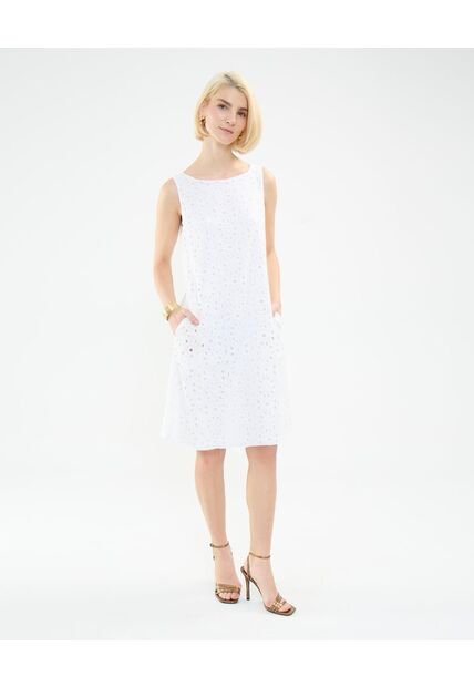Vestido Para Mujer M/Sisa Medio Color Blanco Marca Patprimo #30171016