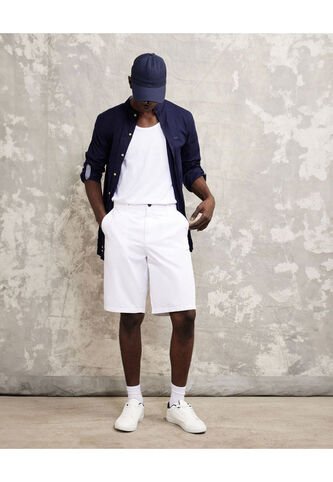 Bermuda Para Hombre  Color Blanco Marca Patprimo #44100429 Patprimo