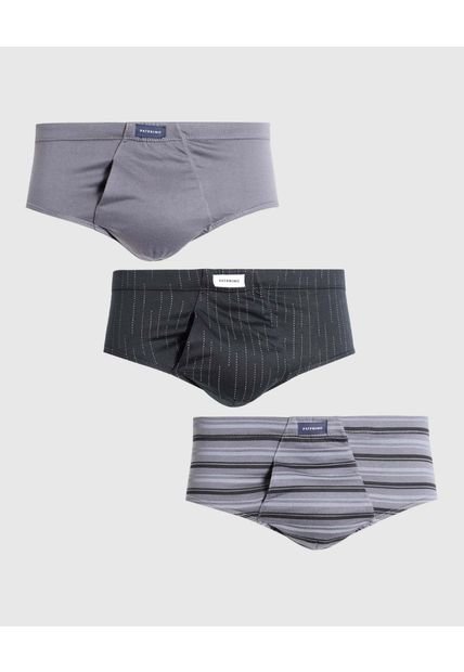 Boxer Para Hombre Clasico Color Negro Marca Patprimo #44130002