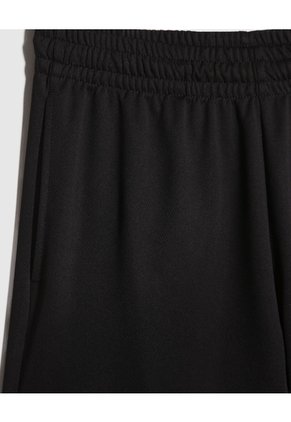 Bermuda Punto Unicolor Con Bolsillos  Para Hombre Negro Patprimo