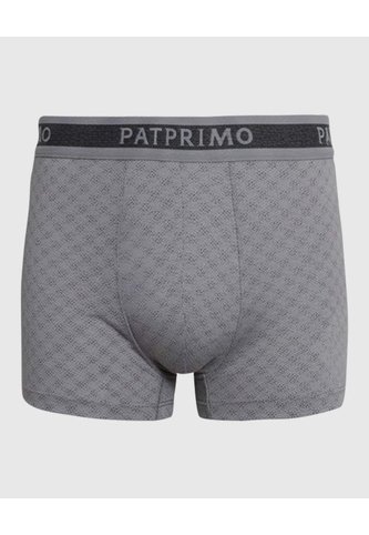 Bóxer Trunk Con Elástico Contramarcado X1 Para Hombre Gris Patprimo Patprimo