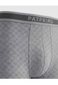 Bóxer Trunk Con Elástico Contramarcado X1 Para Hombre Gris Patprimo de Patprimo