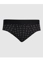 Pantaloncillo Brief  Estampado En Lycra-Algodón X1 Para Hombre Negro Patprimo de Patprimo