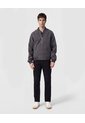 Chaqueta Bomber Con Textura De Lana   Para Hombre Gris Patprimo de Patprimo