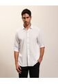 Camisa Para Hombre Manga Larga Con Bolsillo Cuello Casual M Color Blanco Marca Patprimo #44013154 de Patprimo