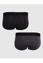 Pantaloncillo Brief  Estampado En Lycra-Algodón X1 Para Hombre Negro Patprimo de Patprimo