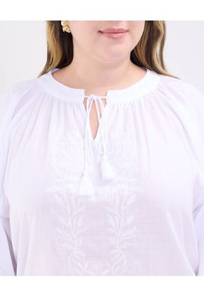 Blusa Para Mujer Manga 3/4 Color Blanco Marca Patprimo #14121379