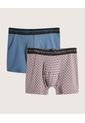 Boxer X2 Para Hombre Fleat Seamer Medio Color Surtido Marca Patprimo #44410004 de Patprimo