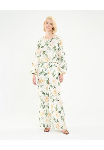 Pantalón Para Mujer  Color Crema Marca Patprimo #30071978 Patprimo