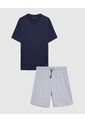 Pijama  Para Hombre M/C P/C Color Azul Marca Patprimo #44040254 de Patprimo