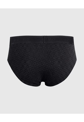 Boxer Slip Con Elástico Contramarcado X1 Para Hombre Negro Patprimo