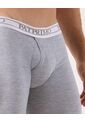 Boxer Medio Unicolor  X1 Para Hombre Gris Patprimo de Patprimo
