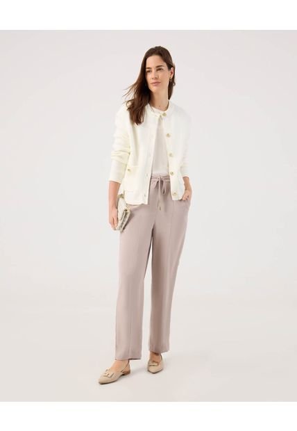 Pantalón Para Mujer Moda Color Crema Marca Patprimo #30071989
