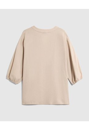 Blusa  Para Mujer Manga 3/4 Color Café Marca Patprimo #14121414