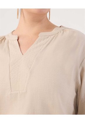 Blusa  Para Mujer Manga 3/4 Color Café Marca Patprimo #14121414