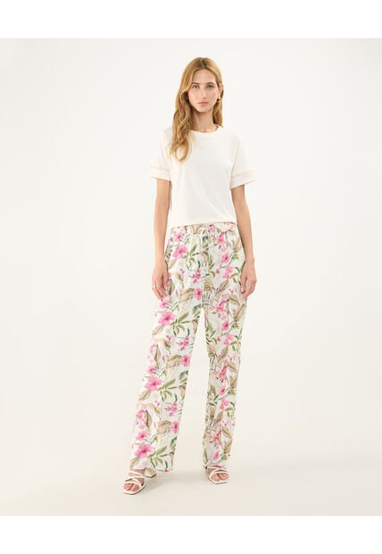 Pantalón Para Mujer  Color Crema Marca Patprimo #30071928