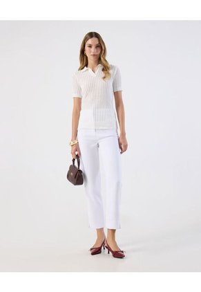 Pantalón  Para Mujer Moda Color Blanco Marca Patprimo #30072097