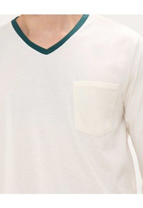 Pijama  Para Hombre M/L P/L Color Verde Marca Patprimo #44040212