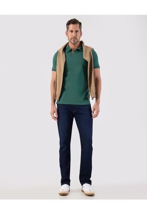 Polo  Para Hombre Cuello Tejido Sin Bolsillo Color Verde Marca Patprimo #44117285