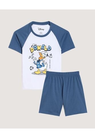 Pijama  Infantil Niño M/C P/C Color Azul Marca Patprimo #66040075 Patprimo