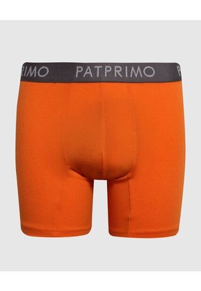Pantaloncillo Boxer Unicolor X1 Infantil Niño Naranja Patprimo