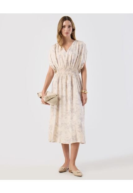 Vestido  Para Mujer M/C Medio Color Crema Marca Patprimo #30171084