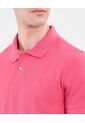 Polo Tejida Unicolor  Para Hombre Rosa Patprimo de Patprimo