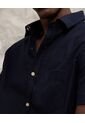 Camisa Para Hombre Manga Corta Con Bolsillo Color Negro Marca Patprimo #44012490 de Patprimo