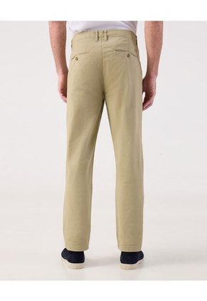 Pantalón Clásico  De Corte Recto  Para Hombre Café Patprimo