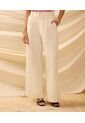 Pantalón  Para Mujer Moda Color Crema Marca Patprimo #30078224 de Patprimo
