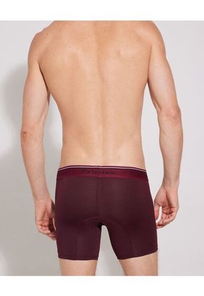 Pantaloncillo Boxer En Microfibra X1 Para Hombre Vino Patprimo