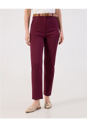 Pantalón Para Mujer Chino Color Vino Marca Patprimo #30072052
